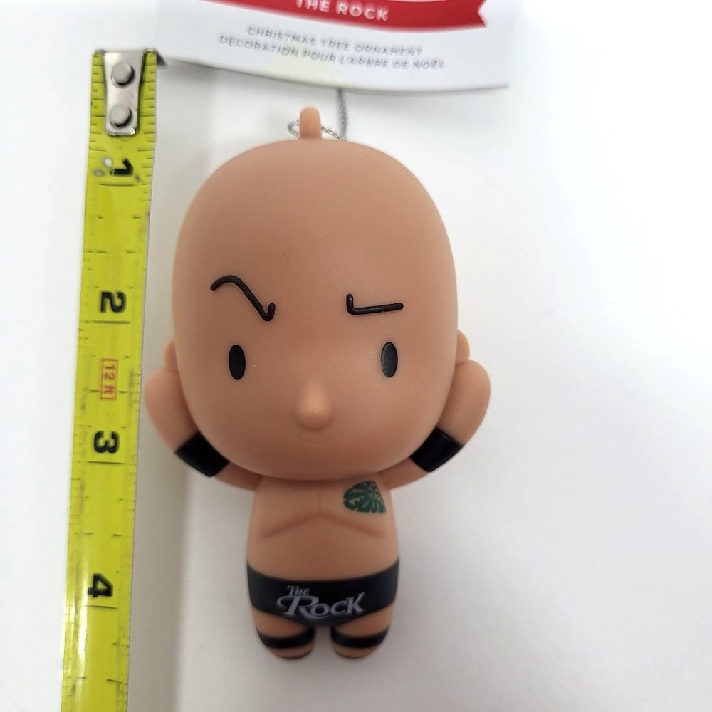 New Hallmark WWE The Rock Dwayne Johnson Wrestler Tree Ornament Gift Collectible - Picture 8 of 9